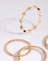Gold Diamante RIng Pack - link has visual effect only
