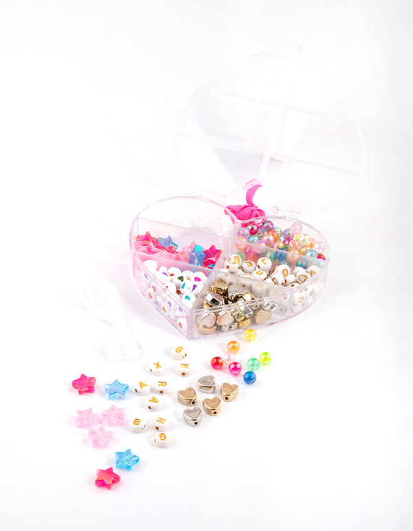 Kids Heart Bead Kit