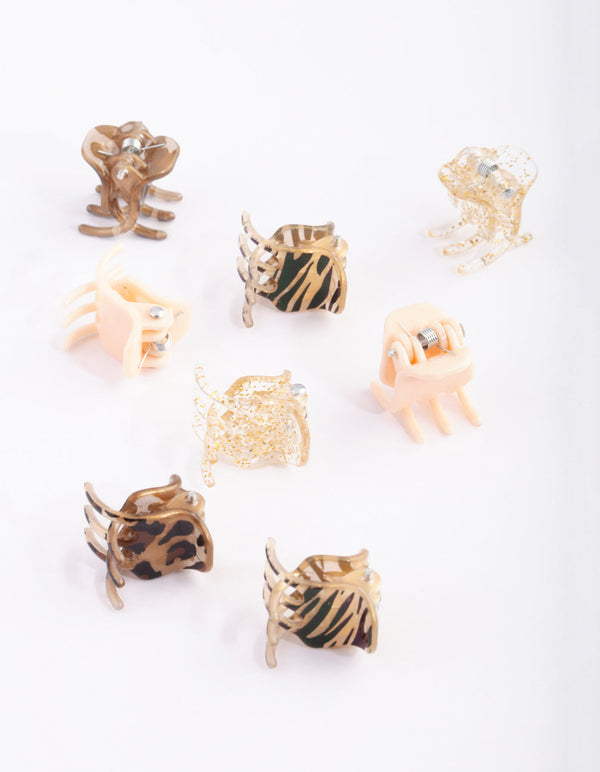 Colourful Plastic Claw Pack