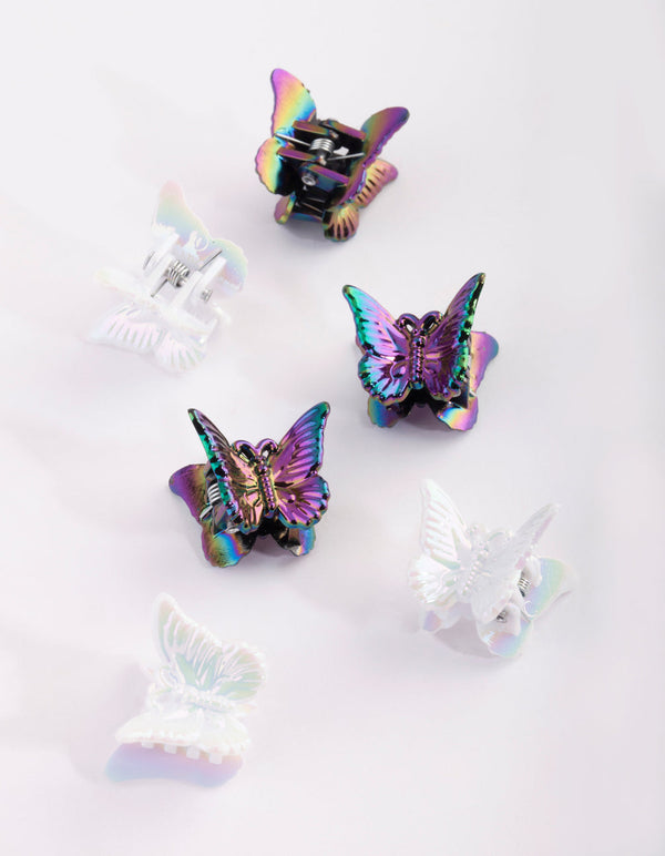 Metallic Butterfly Claw Pack