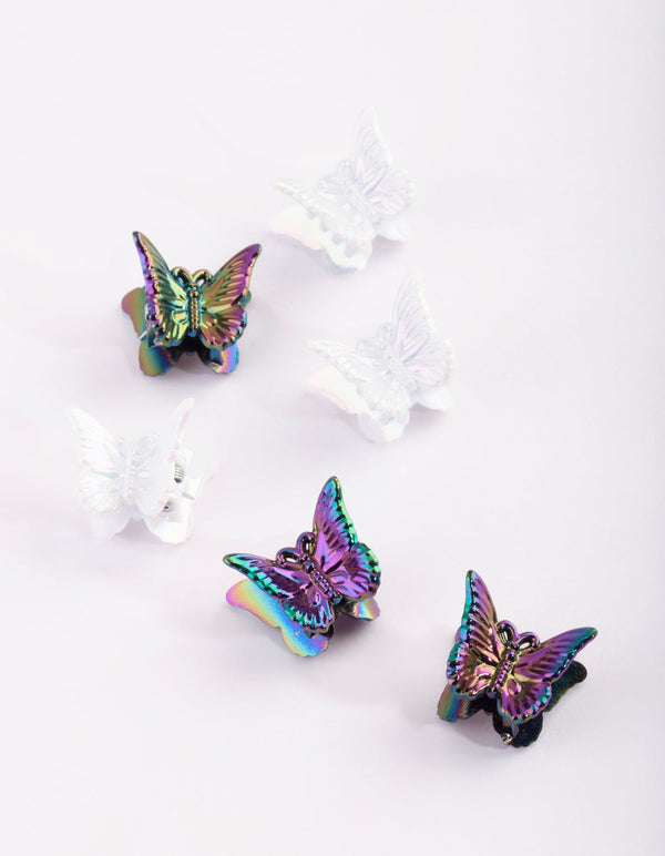 Metallic Butterfly Claw Pack