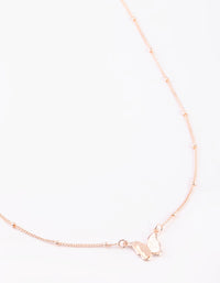 Rose Gold Butterfly Necklace - link has visual effect only
