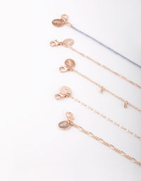 Rose Gold Cord Choker Necklace - link has visual effect only