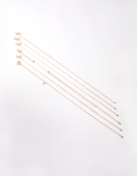 Rose Gold Cross Choker Necklace - link has visual effect only