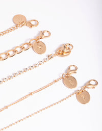 Gold Cross Choker Necklace - link has visual effect only