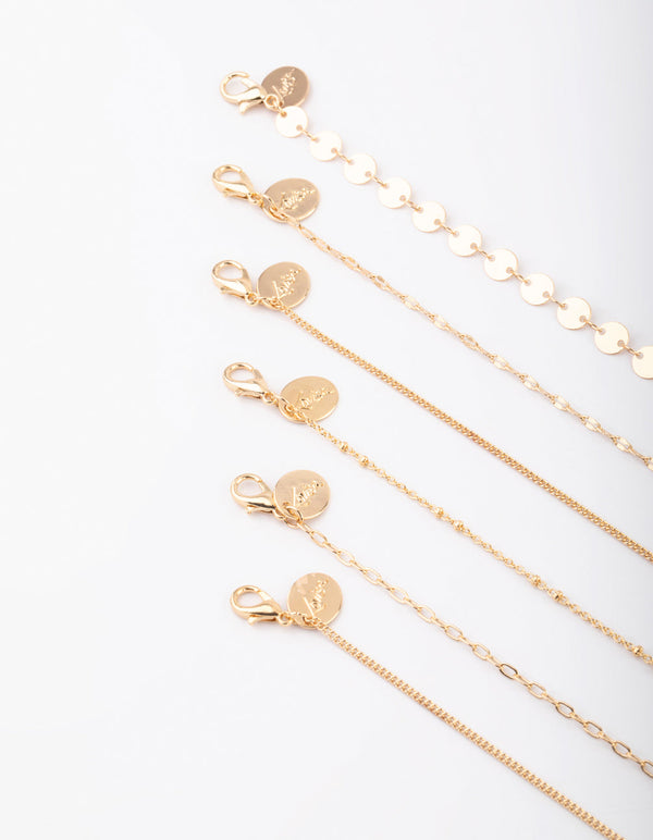 Gold Cross Choker Necklace