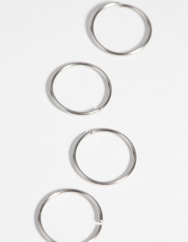 Surgical Steel Nose Ring Pack