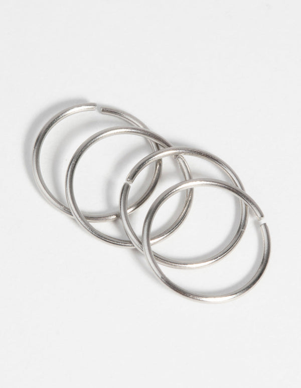 Surgical Steel Nose Ring Pack