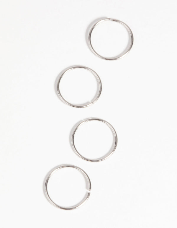 Surgical Steel Nose Ring Pack