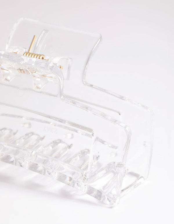 Clear Rectangular Claw