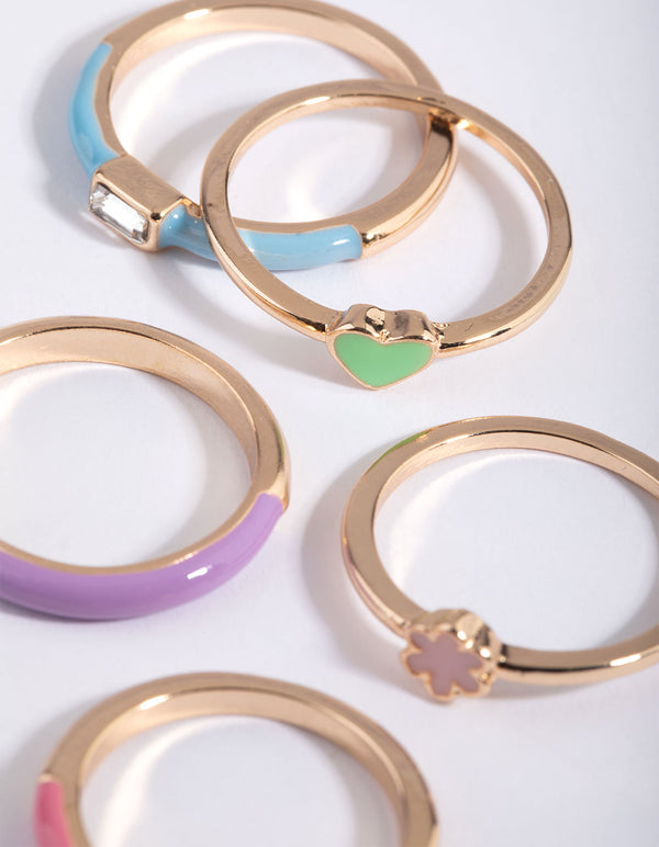Pastel Fun Ring Pack