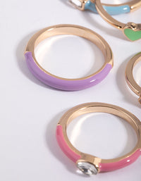 Pastel Fun Ring Pack - link has visual effect only