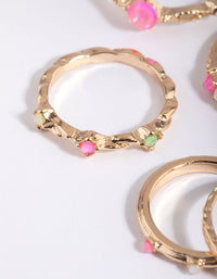 Gold Stone Ring Pack - link has visual effect only