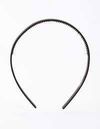 Matte Black Headband - link has visual effect only