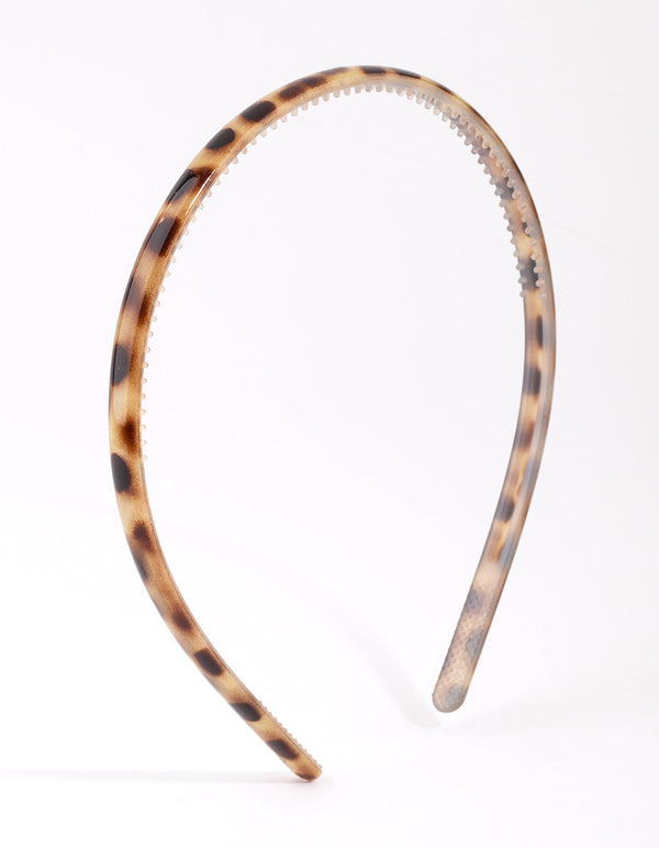Cream Tortoiseshell Headband