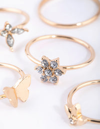 Gouden vlindertuin ringpakket - link has visual effect only