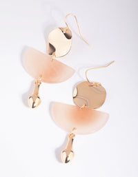 Pink Charm Drop Earrings - link has visual effect only
