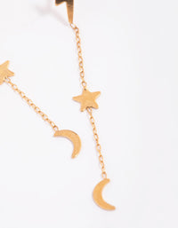 Gold Plated Sterling Silver Sky Drop Earrings - link has visual effect only
