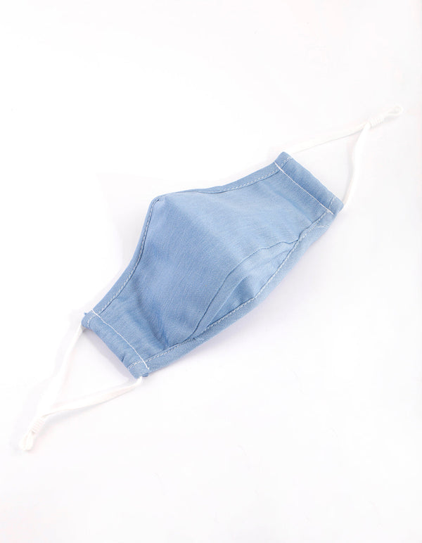 Kids Chambray Mask