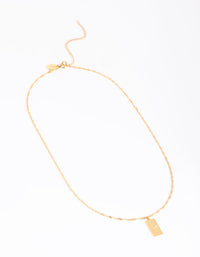 Gold Plated Surgical Steel Diamante Star Necklace - link has visual effect only