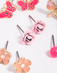 Kids Pretty Garden Stud Earring Pack - link has visual effect only