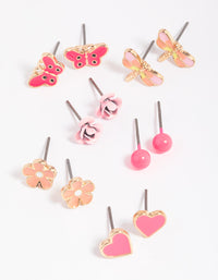 Kids Pretty Garden Stud Earring Pack - link has visual effect only