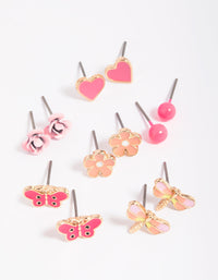 Kids Pretty Garden Stud Earring Pack - link has visual effect only