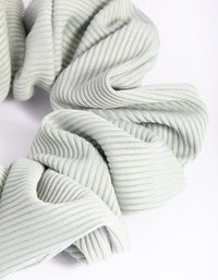 Sage Ribbed Scrunchie - link has visual effect only