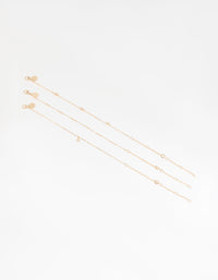 Gold Star Bracelet and Anklet Pack - link has visual effect only