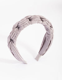 Lilac Pleated Headband - link has visual effect only