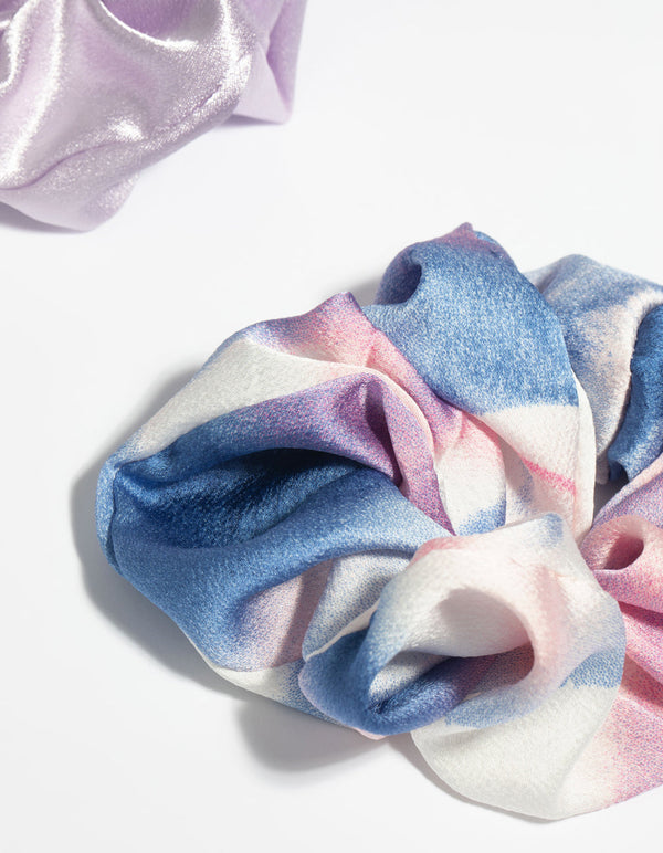 Tie Dye Scrunchie Set