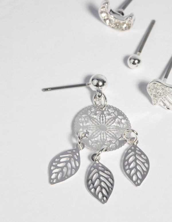 Silver Dreams 耳钉套装