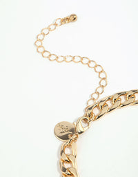 Gold Pearl Bracelet Set - link has visual effect only