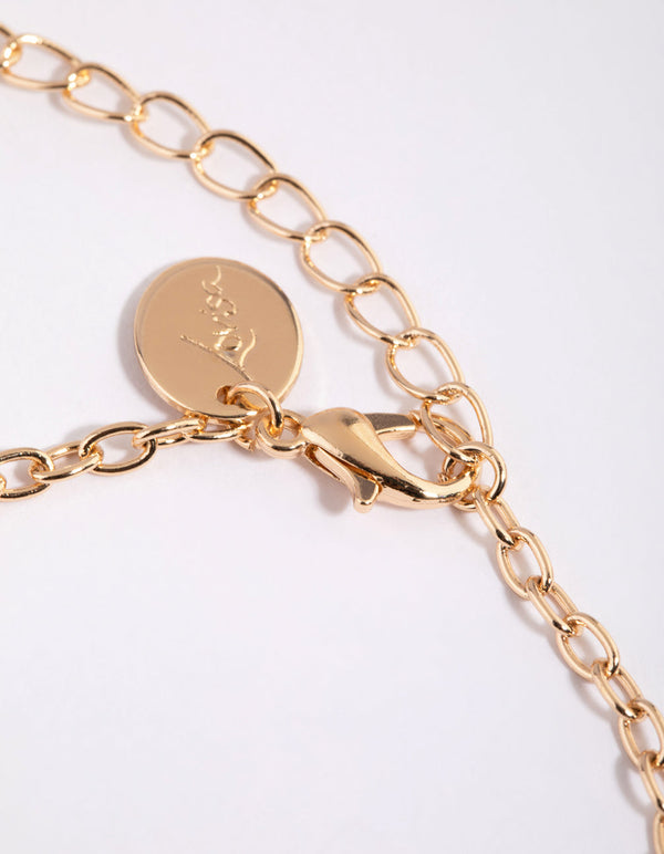 Gold Star Beaded Bracelet Set