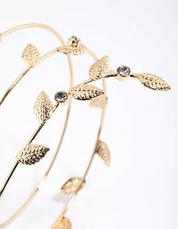 Gold Leaf Wrapped Arm Cuff - link has visual effect only