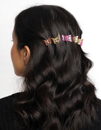 Heldere vlinder mini klauwenset - link has visual effect only