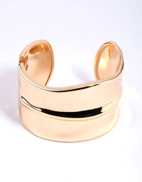 Gold Cuff Bangle - link has visual effect only