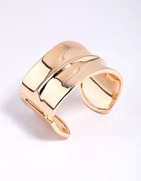 Gold Cuff Bangle - link has visual effect only