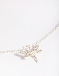 Sterling SIlver Dragonfly Necklace - link has visual effect only