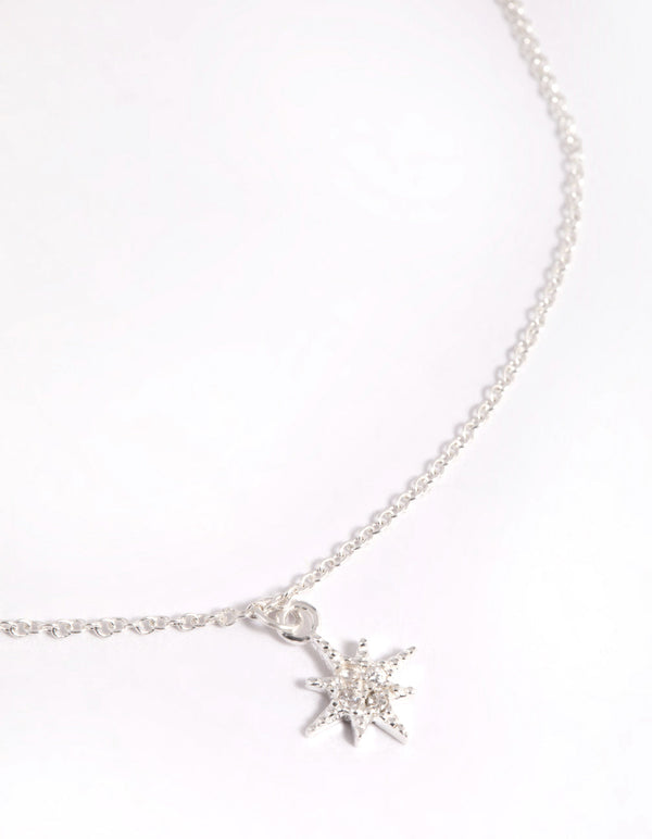 Sterling Silver Star Bracelet and Anklet