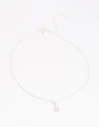 Sterling Silver Star Bracelet and Anklet - link has visual effect only