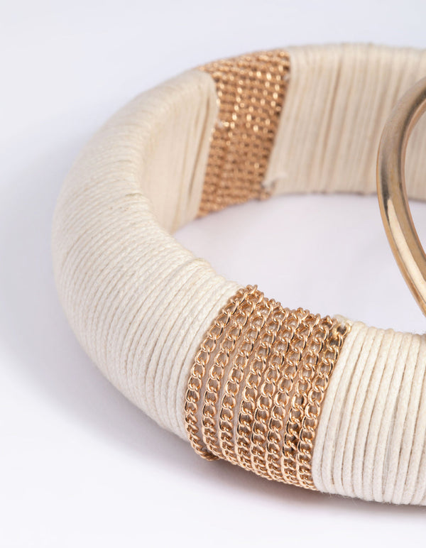 Gold and Cream Bangle Pack