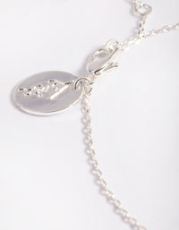 Silver Plated Celestial Star Charm Bracelet - link has visual effect only
