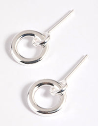 Sterling Silver Door Knocker Stud Earrings - link has visual effect only