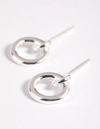 Sterling Silver Door Knocker Stud Earrings - link has visual effect only
