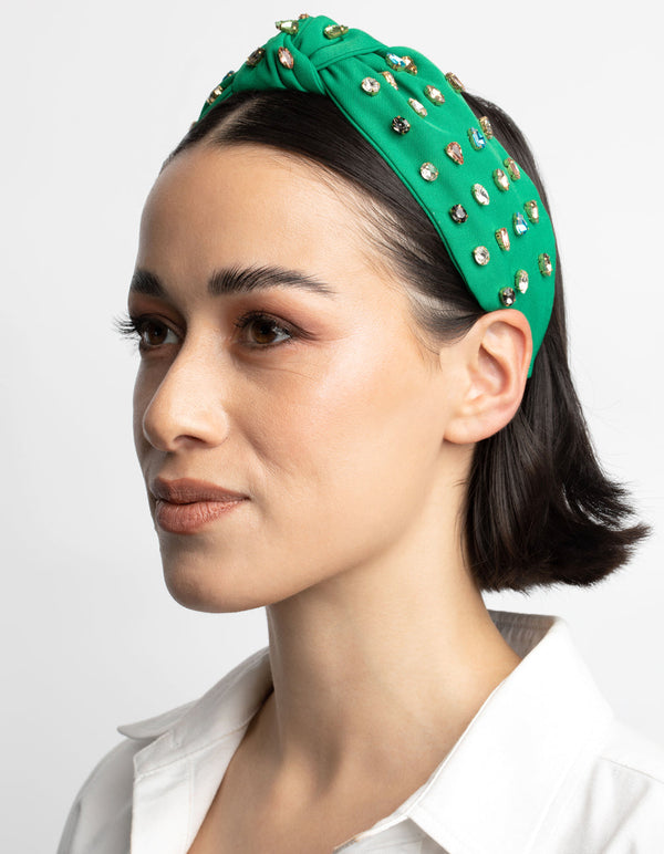 Mixed Stone Knot Headband