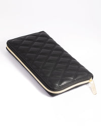 Black Quilted Jewellery Case - link has visual effect only