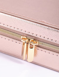 Rose Gold Square Jewellery Box - link has visual effect only