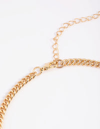 Green Stone and Pearl Collar Necklace - link has visual effect only
