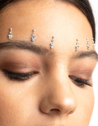 Diamante Face Jewels - link has visual effect only
